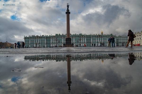 В Петербурге и Ленобласти объявили желтый уровень погодной опасности
