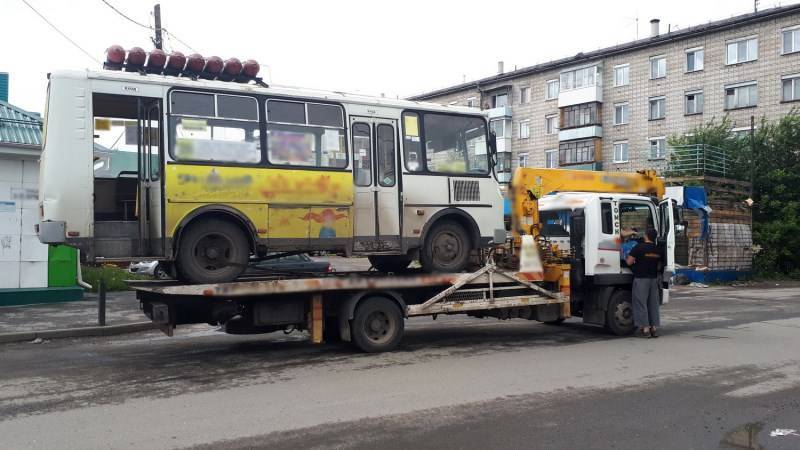 В Томске водитель работал на маршрутке с неисправными тормозами