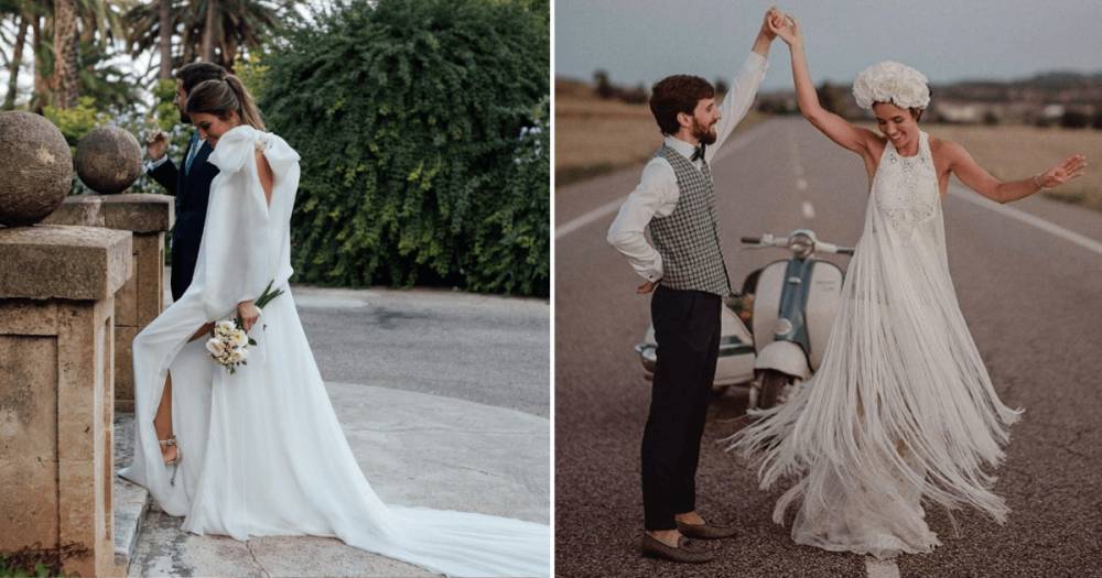 11 невест, которые очень оригинально подошли к выбору свадебного платья