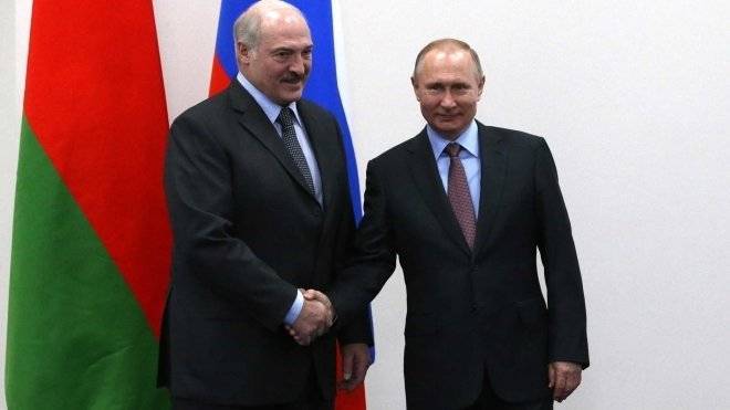 Лукашенко пригласил Путина приехать на II Европейские игры в Минск