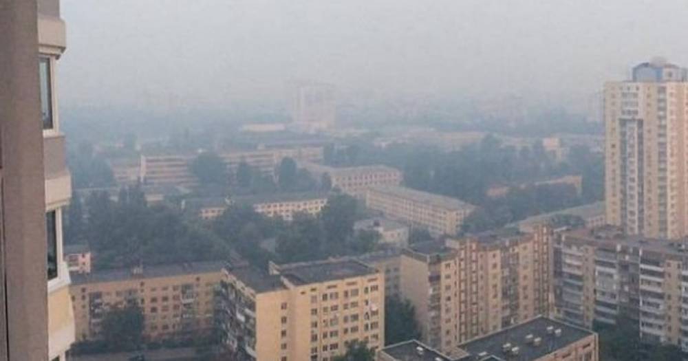 Из-за сильной жары в Киеве испортился воздух