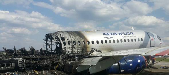 В России опубликовали отчет о катастрофе SSJ 100 в Шереметьево (фото)