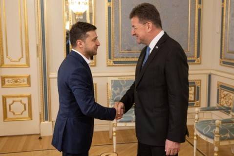 Владимир Зеленский провел встречу с главой ОБСЕ
