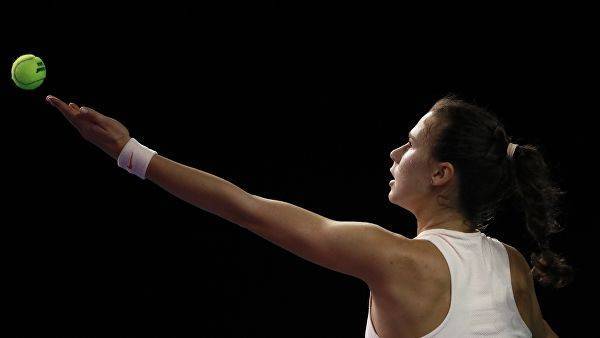 Вихлянцева проиграла Бертенс в четвертьфинале турнира в Хертогенбосе