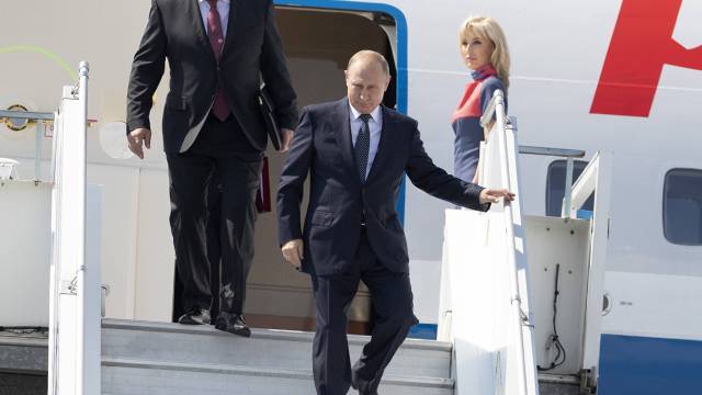 Путин прибыл в Душанбе на саммит СВМДА