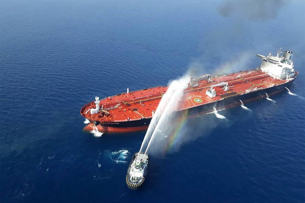 США заявили, что у них есть доказательства причастности Ирана к нападению на танкеры в Оманском заливе