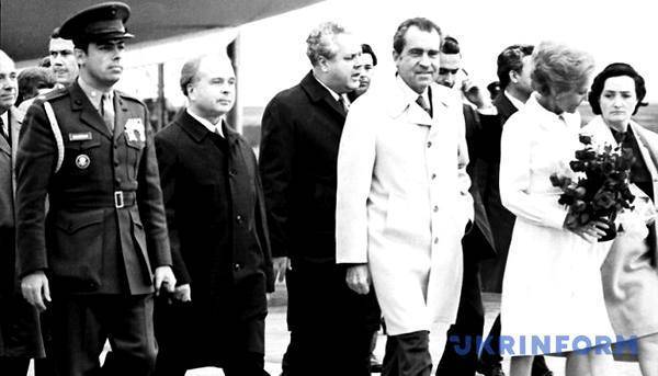 Что Никсон делал в Киеве в 1972 году?