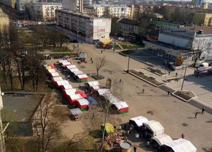 Ярмарки в центре Смоленска оказались незаконными