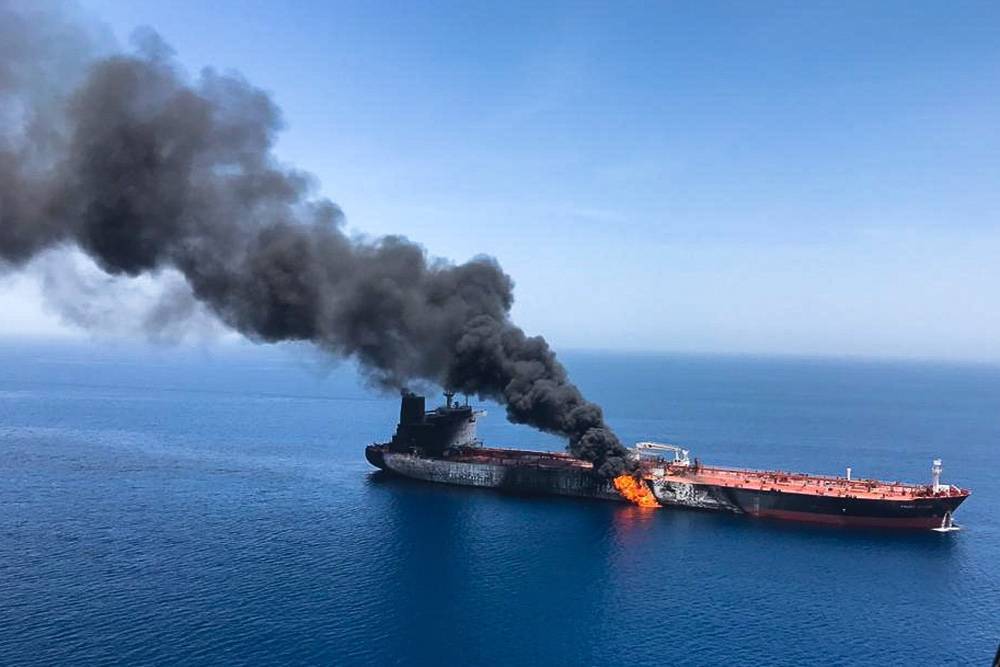 CNN: иранские военные пытались сбить дрон США перед инцидентом с танкерами в Оманском заливе