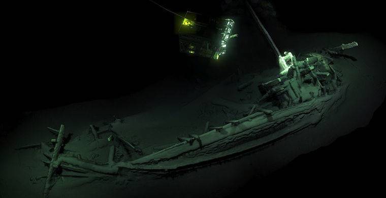 В Черном море исследовали древнейший греческий корабль / Моя Планета