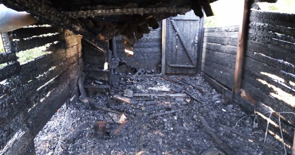 Житель Смоленской области потерял в пожаре недвижимость