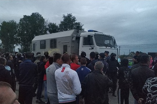 После массовой драки в селе Пензенской области в полицию доставили 174 человека