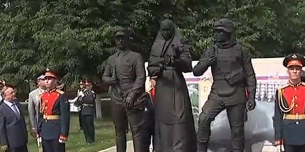 Памятник военным медикам открыли в столице