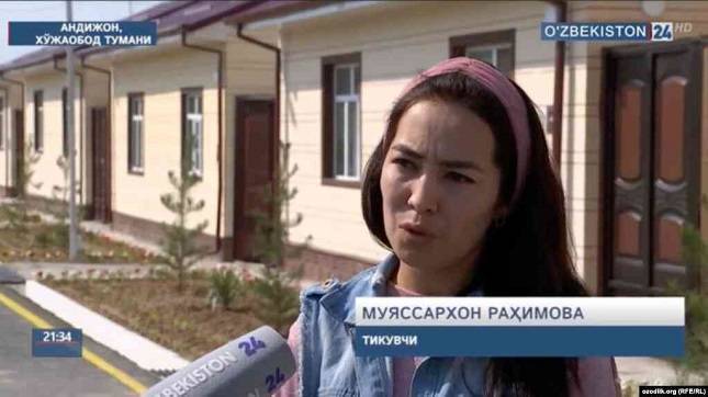 В Андижане женщин, выселенных из подаренного к приезду Мирзияева жилья, держали под домашним арестом