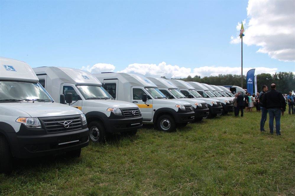 В Ульяновскую область поступили 10 специализированных автомобилей