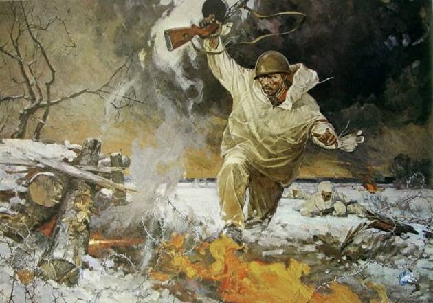 «Грудью на амбразуру»: какой советский боец опередил Александра Матросова | Русская семерка