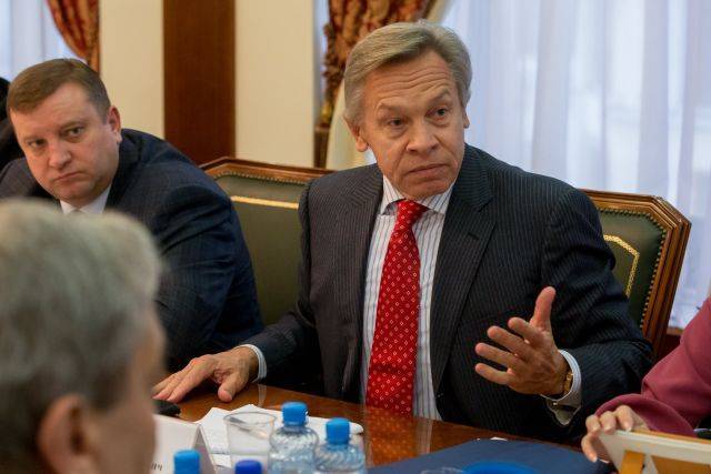 Пушков отреагировал на заявление Зеленского об инвестициях в Донбасс