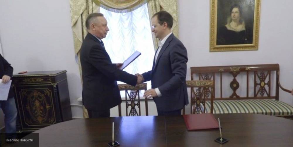 Беглов и Мединский подписали соглашение по межбюджетному трансферту для экспозиции Музея блокады