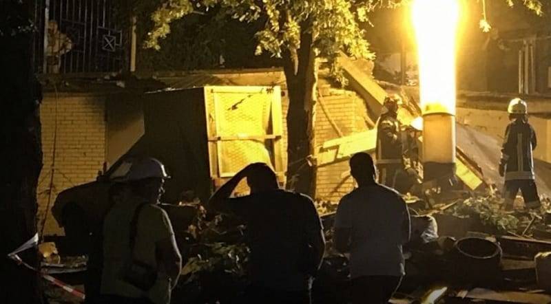 Мощный взрыв прогремел в центре Киева