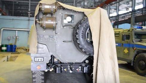 Новую машину РХМ-8 на базе «Тигра» сняли на видео