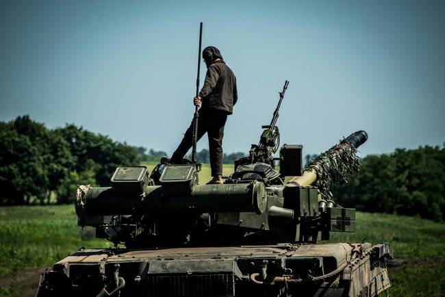 В Донецкой области прошли танковые соревнования ВСУ (фото)