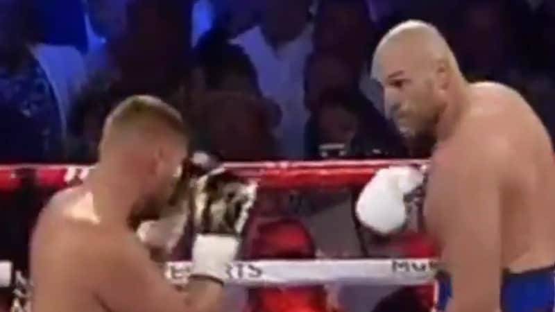 Появилось видео нокаута Тайсона Фьюри в бою за титул от WBO