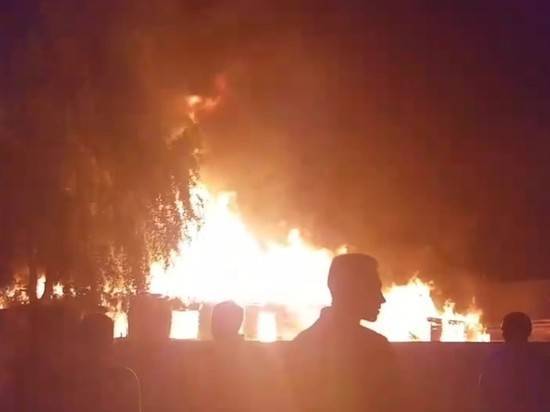 Дом цыган сгорел в соседнем с Чемодановкой селе