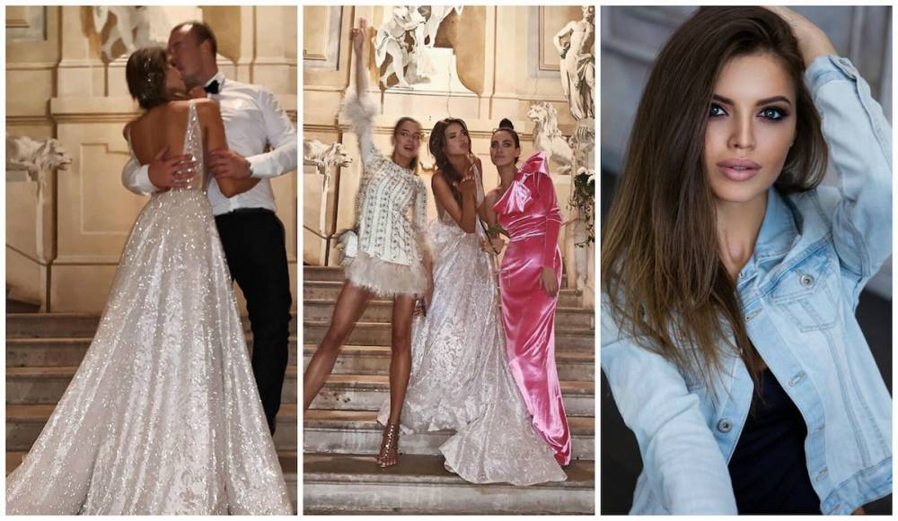 "Мисс Казахстан-2014" вышла замуж в Италии (фото, видео)