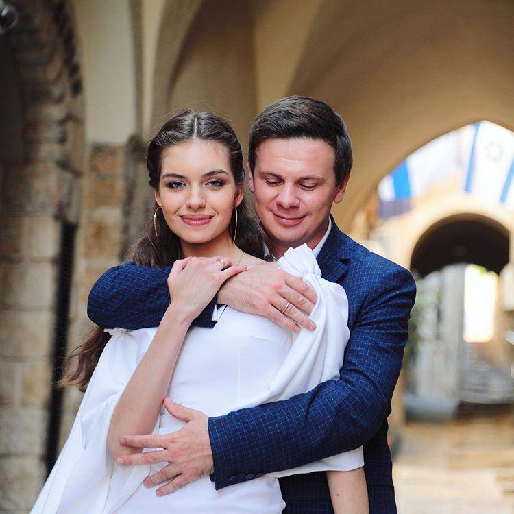 Телеведущий Дмитрий Комаров взял в жёны победительницу конкурса "Мисс Украина-2016"