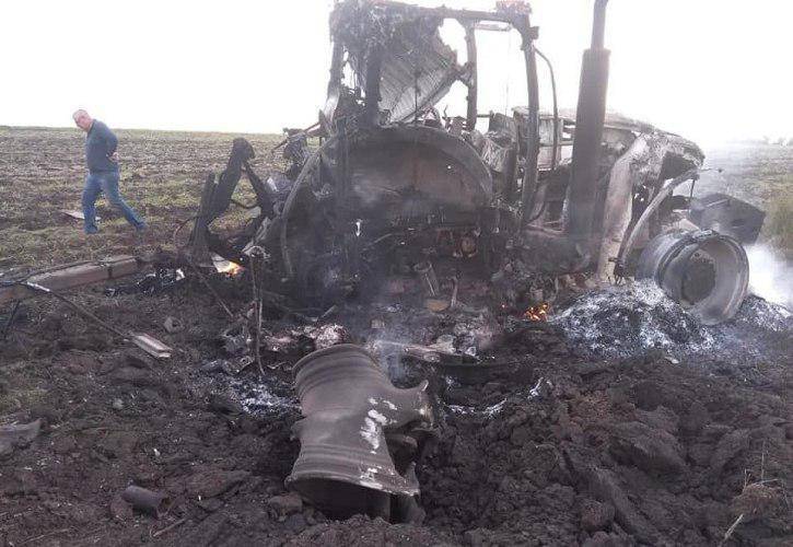 В Донбассе на украинской мине подорвался трактор | Политнавигатор