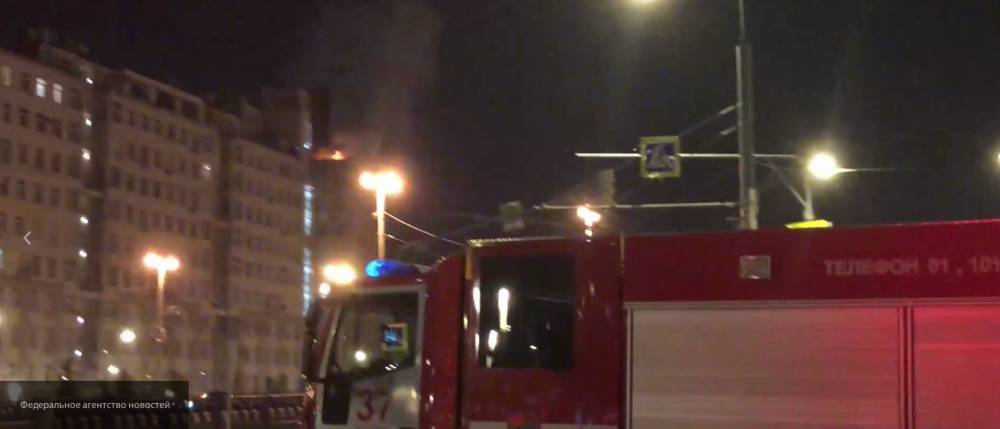 В результате пожара в Москве погибли два человека