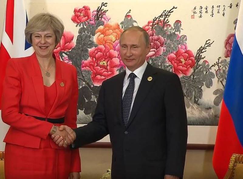 В Британии анонсировали встречу Путина и Мэй