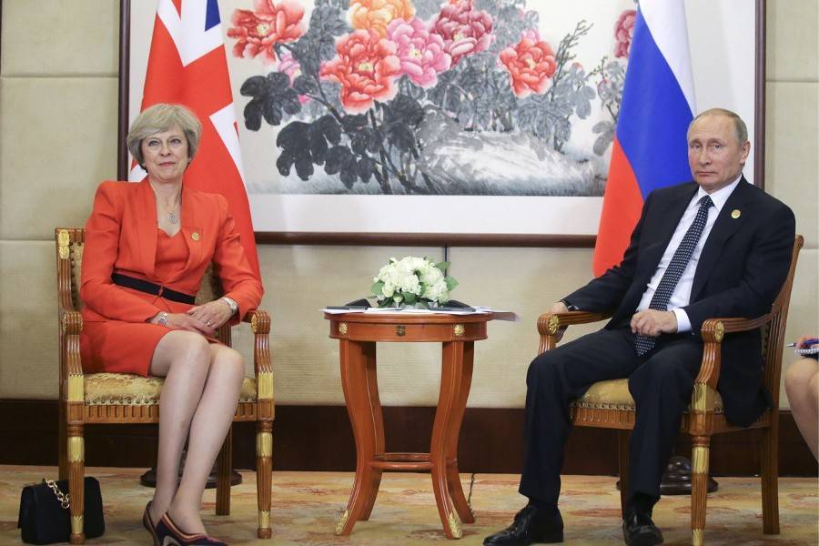 СМИ сообщили о возможной встрече Путина и Мэй на саммите G20