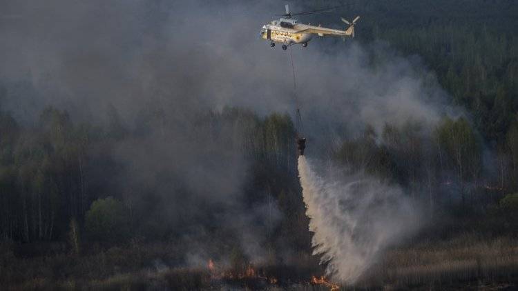 Лесные пожары в Якутии охватили почти 200 гектаров