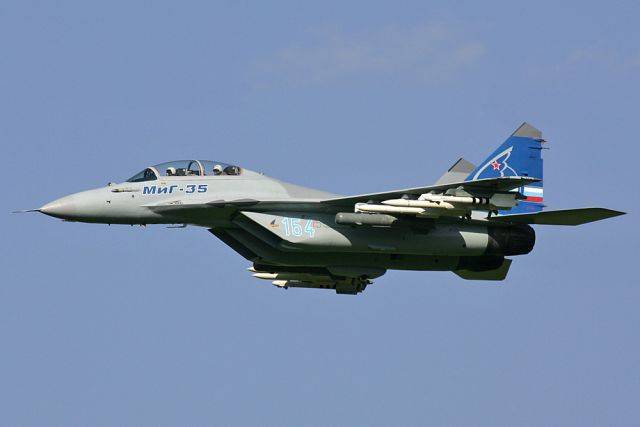 Два первых новейших истребителя МиГ-35 поступили в ВКС