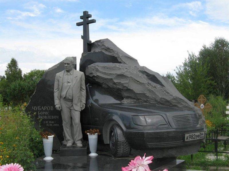 Почему надгробные памятники бандитам делают в полный рост | Русская семерка