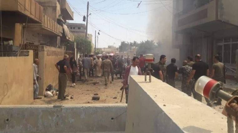 В сирийском городе на границе с Турцией и Ираком взорвался заминированный автомобиль