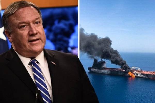 США обвиняют Иран в нападениях на два нефтяных танкера