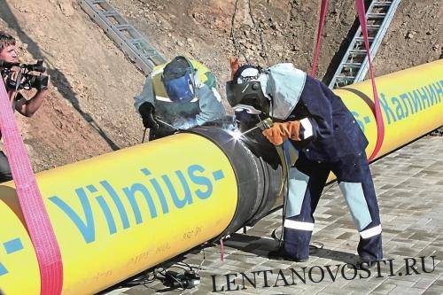 По литовской трубе для «энергетической  независимости» от России, потечет российский газ