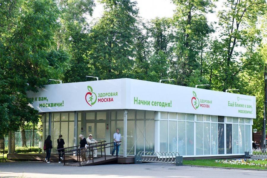 Более 20 новых павильонов "Здоровая Москва" заработали в столице