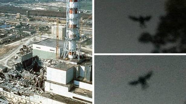 Западные журналисты испугались "человека-мотылька" в небе над Чернобылем