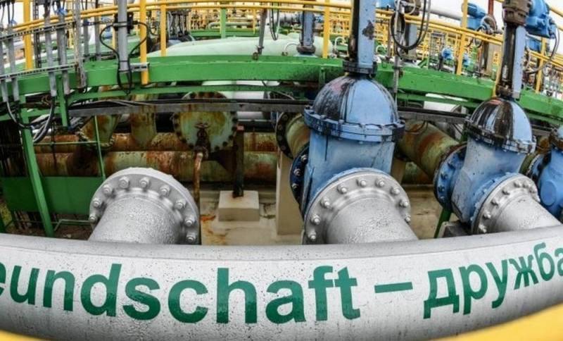 Германия приняла по трубопроводу «Дружба» первую чистую нефть из России