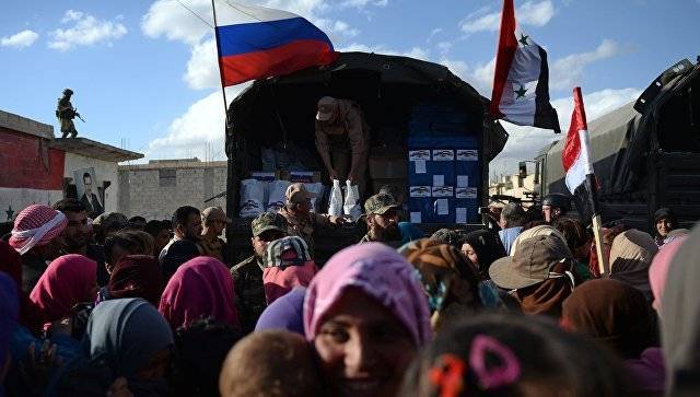 Российские военные провели в Сирии 2 гуманитарные акции