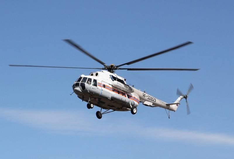 С 18 по 20 июня на территории Курганской области будет находиться вертолёт МЧС