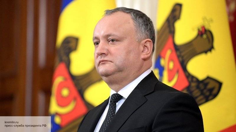 Президент Молдавии поблагодарил Россию за поддержку