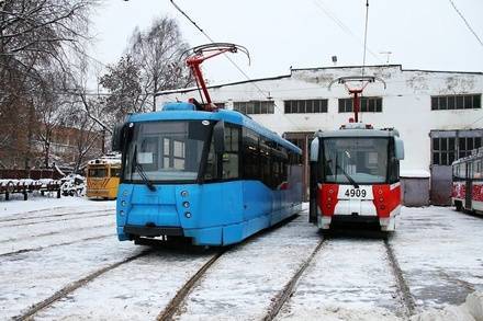 Шесть московских трамваев вышли на нижегородские маршруты