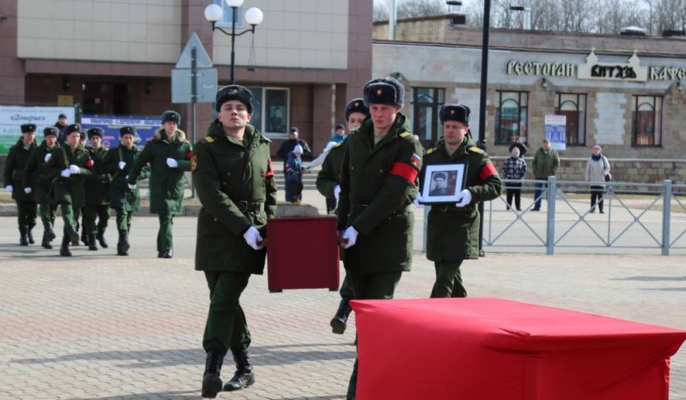 В Петербурге захоронят останки погибших под Нарвой героев Великой Отечественной войны