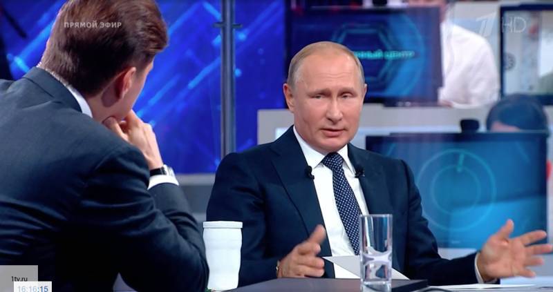 Путин во время Прямой линии постарается ответить на максимальное количество вопросов