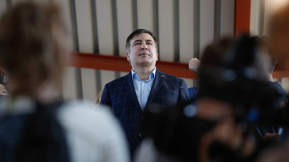 "Здесь власть захватили "средневековые бандерлоги": Саакашвили выступил с "обличительной" речью в Одессе