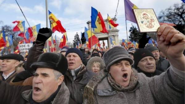 Молдовский кризис засвидетельствовал союз России и ЕС